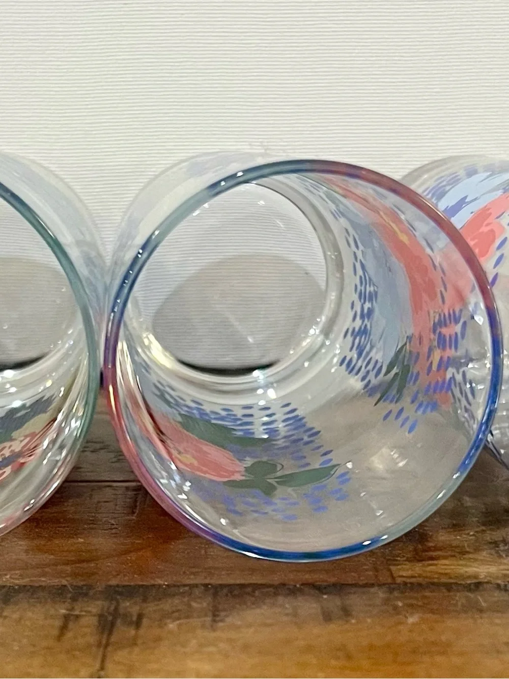 Pioneer Woman Floral Glassware (6)